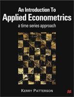 An Introduction to Applied Econometrics : A Time Series Approach