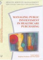 Managing Public Involvement in Healthcare Purchasing