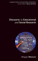 Discourse in Educational and Social Research