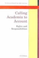 Calling Academia to Account