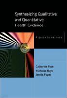 Synthesizing Qualitative and Quantitative Health Evidence
