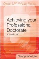 Achieving Your Professional Doctorate