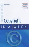 Copyright in a Week