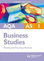 AQA AS Business Studies. Unit 1 Planning and Financing a Business