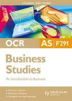 OCR AS Business Studies. Unit F291 An Introduction to Business