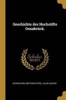 Geschichte Des Hochstifts Osnabrück.