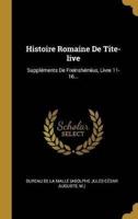 Histoire Romaine De Tite-Live