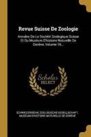 Revue Suisse De Zoologie