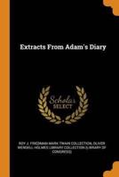 Extracts From Adam's Diary