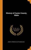 History of Custer County, Idaho