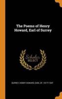 The Poems of Henry Howard, Earl of Surrey