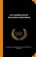 Art-needlework for Decorative Embroidery