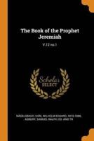The Book of the Prophet Jeremiah: V.12 no.1