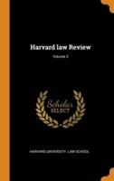 Harvard law Review; Volume 3