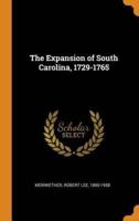 The Expansion of South Carolina, 1729-1765