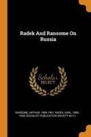 Radek And Ransome On Russia