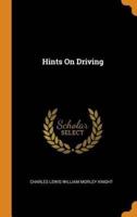 Hints On Driving