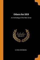 Others for 1919: An Anthology of the New Verse