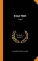 Blank Verse: Essays