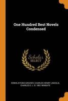 One Hundred Best Novels Condensed