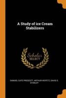 A Study of ice Cream Stabilizers