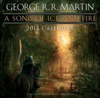 2013 A Song Of Ice And Fire Calendar