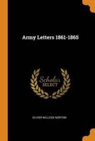 Army Letters 1861-1865