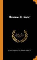 Memorials Of Hindley