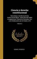 Ciencia Y Derecho Constitucional