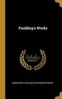 Paulding's Works