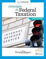 Concepts in Federal Taxation 2020 (With Intuit ProConnect Tax Online 2018 and RIA Checkpoint¬ 1 Term (6 Months) Printed Access Card)
