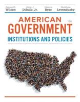 American Government + California Politics and Government, 14th Ed + Mindtap Political Science, 1 Term 6 Months Printed Access Card for Wilson/Dilulio/bose/levendusky's Amer