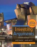 Inventing Arguments Brief Edition, 2016 MLA Update (With APA 2019 Update Card)