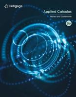 Student Solutions Manual for Waner/Costenoble's Applied Calculus