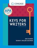 Keys for Writers (With 2019 APA Updates and MLA 2021 Update Card)