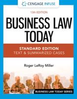 Cengage Infuse for Miller's Business Law Today, Standard: Text & Summarized Cases, 2 Terms Printed Access Card