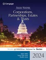 South-Western Federal Taxation 2024. Corporations, Partnerships, Estates and Trusts