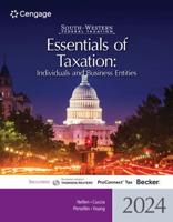 South-Western Federal Taxation 2024. Essentials of Taxation, Individuals and Business Entities