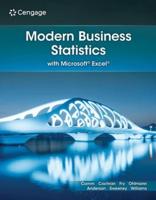 Modern Business Statistics With Microsoft Excel, Loose-Leaf Version