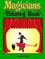 Magicians Coloring Book