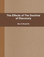 The Effects of The Doctrine of Discovery