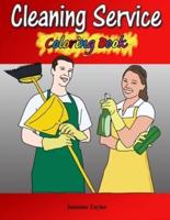 Cleaning Service Coloring Book