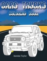Cars Trucks Coloring Book