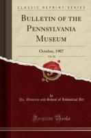 Bulletin of the Pennsylvania Museum, Vol. 20