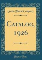 Catalog, 1926 (Classic Reprint)