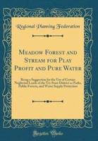 Meadow Forest and Stream for Play Profit and Pure Water