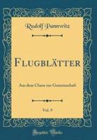 Flugblätter, Vol. 9