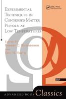 Experimental Techniques In Condensed Matter Physics At Low Temperatures