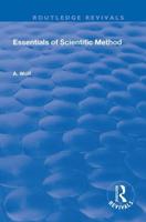 Essentials of Scientific Method