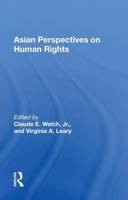 Asian Perspectives on Human Rights